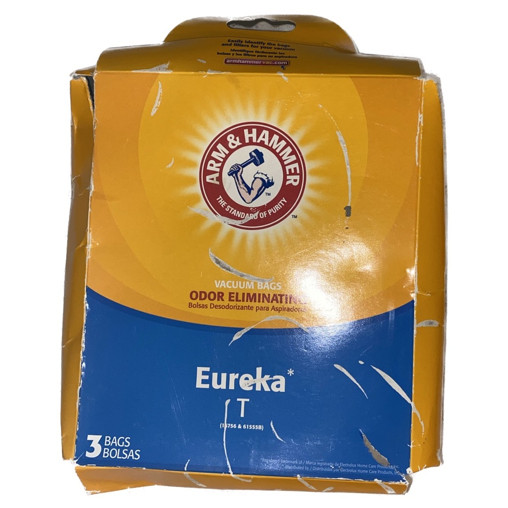 Arm & Hammer Eureka T Odor Eliminating Vacuum Bags for 970/980 Series 3PCS